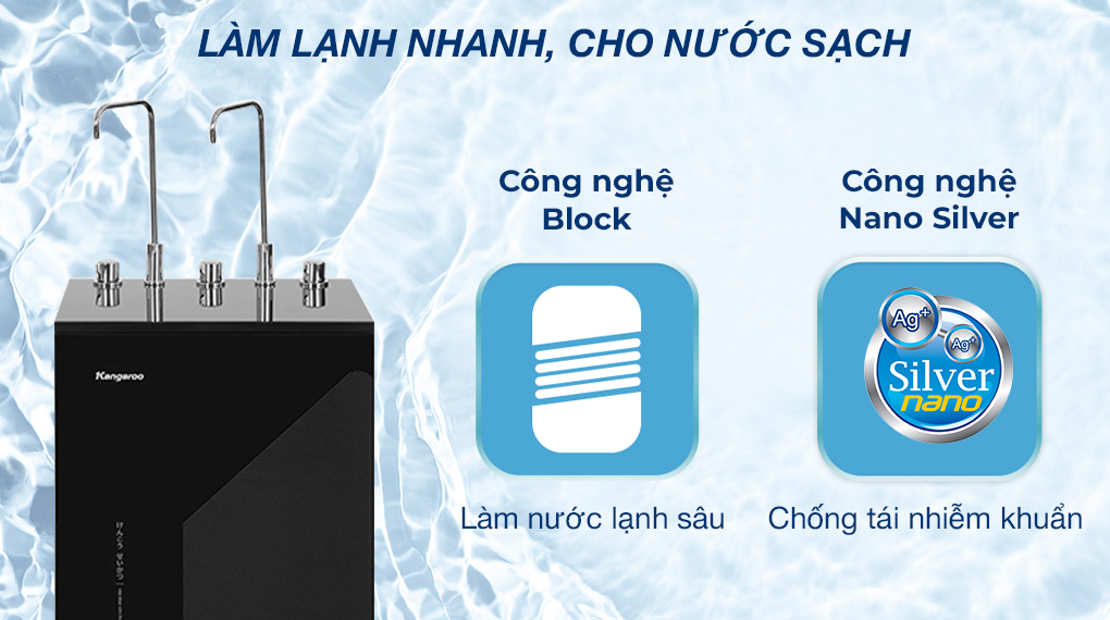 Coogn nghệ làm lạnh Block, lạnh sâu, lạnh nhanh